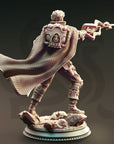 Human Artificer Gunslinger, Darian Jaegar - 3d Printed Miniature Sculpted by DM Stash