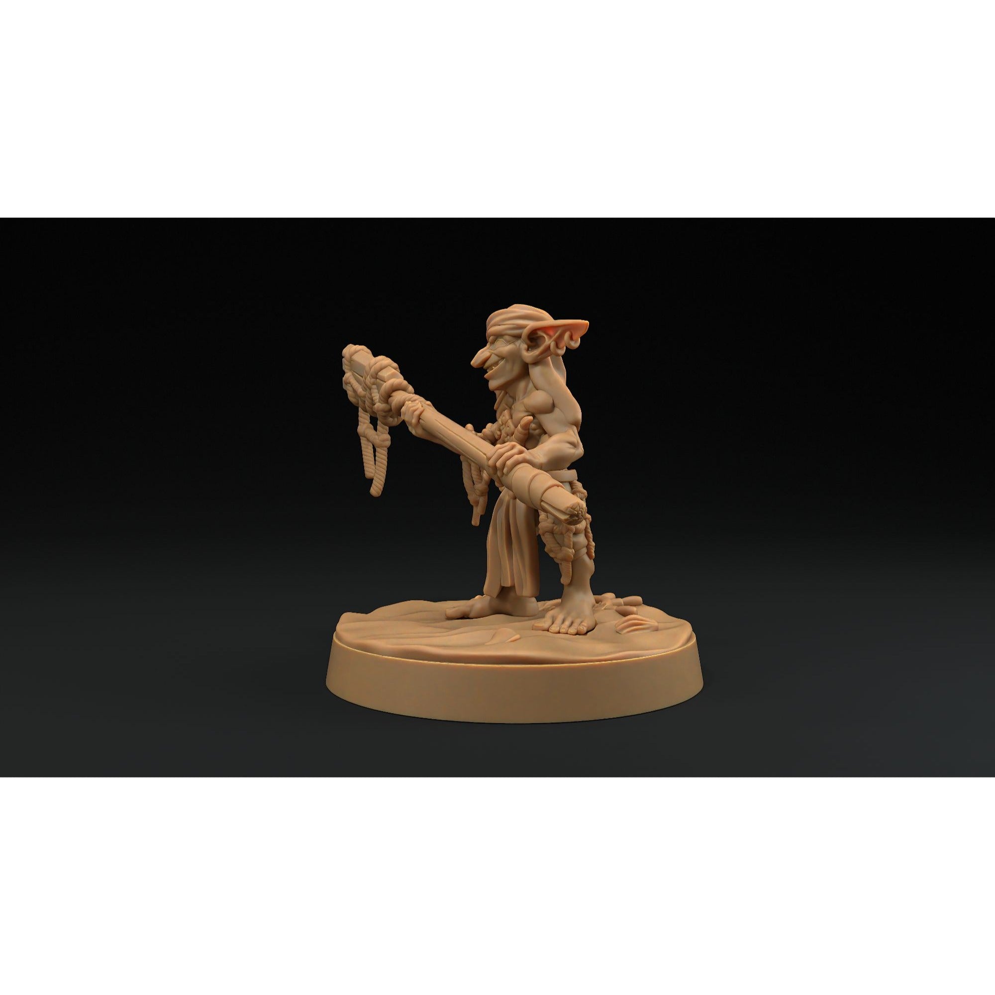 Goblin Pirates - Hunt for the Last Sea Angel - 3d Printed Miniature Sculpted by Dragon Trappers Lodge