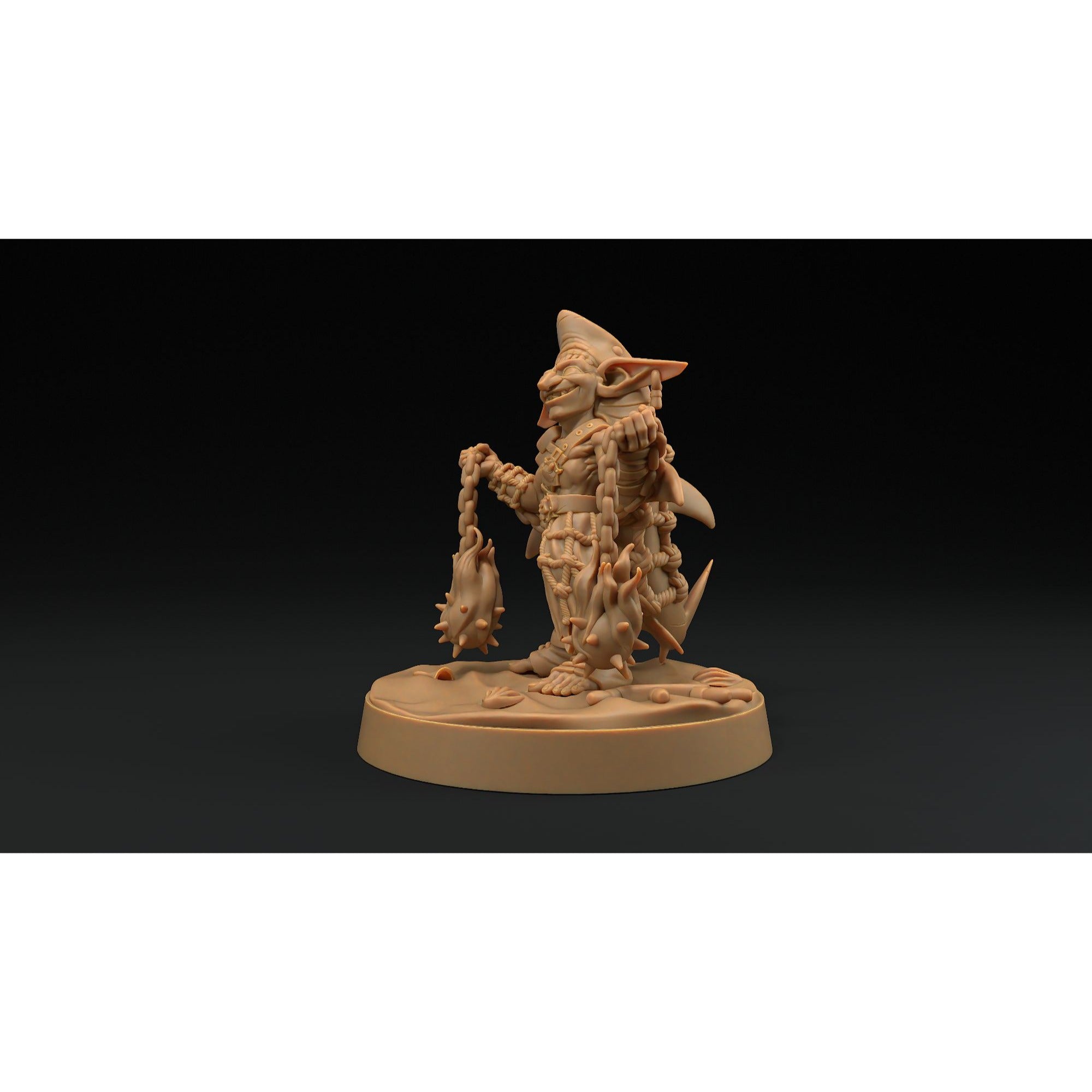 Goblin Pirates - Hunt for the Last Sea Angel - 3d Printed Miniature Sculpted by Dragon Trappers Lodge