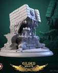 Vault Spawn - Gilded Wrath - 3d Printed Miniature Sculpted by White Werewolf Tavern
