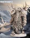 Frostblood Ravager - 3d Printed Miniature Sculpted by Monolith Arts