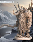 Frostblood Ravager - 3d Printed Miniature Sculpted by Monolith Arts