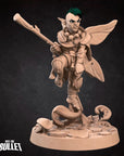 Pixie Monk - Pixies - 3d Printed Miniature sculpted by Bite the Bullet