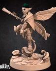 Pixie Monk - Pixies - 3d Printed Miniature sculpted by Bite the Bullet