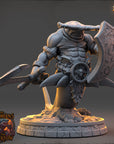 Marris the Maw - The Selachians of the Undertow (Sharkfolk) - 3d Printed Miniature sculpted by Daybreak Miniatures