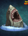 Sharks - 3d Printed Miniature Sculpted by Print Your Monsters