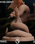 Rosewing Serpent - 3d Printed Miniature Sculpted by Sordane Publishing
