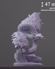 Coatl (Couatl) - Fantastic Creatures - 3d Printed Miniature Sculpted by Cast N Play