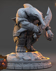 Ruun-Tal Driftbane - The Selachians of the Undertow (Sharkfolk) - 3d Printed Miniature sculpted by Daybreak Miniatures