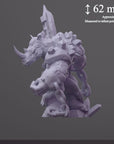 Ironstomp the Rhino - 3d Printed Miniature Sculpted by DiceHeads