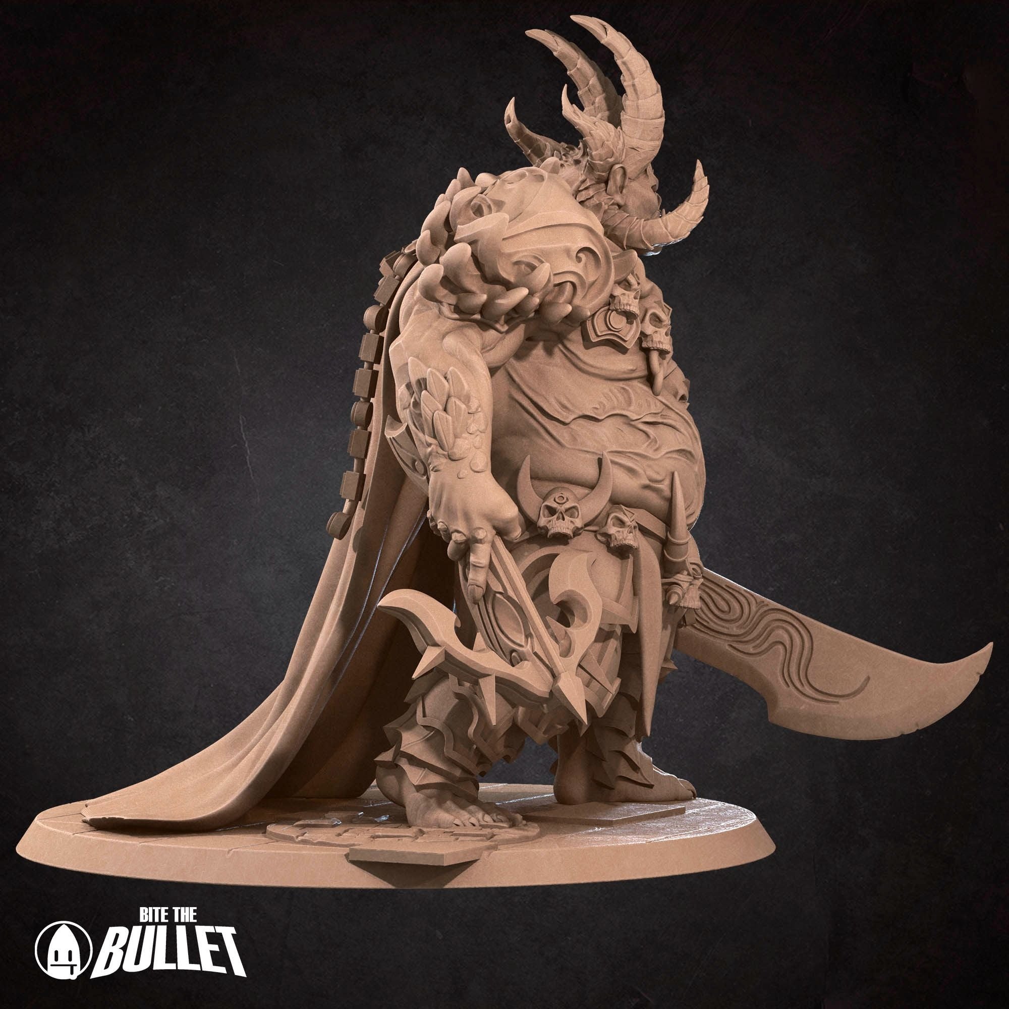 Orthon - Iconic Monsters - 3d Printed Miniature sculpted by Bite the Bullet