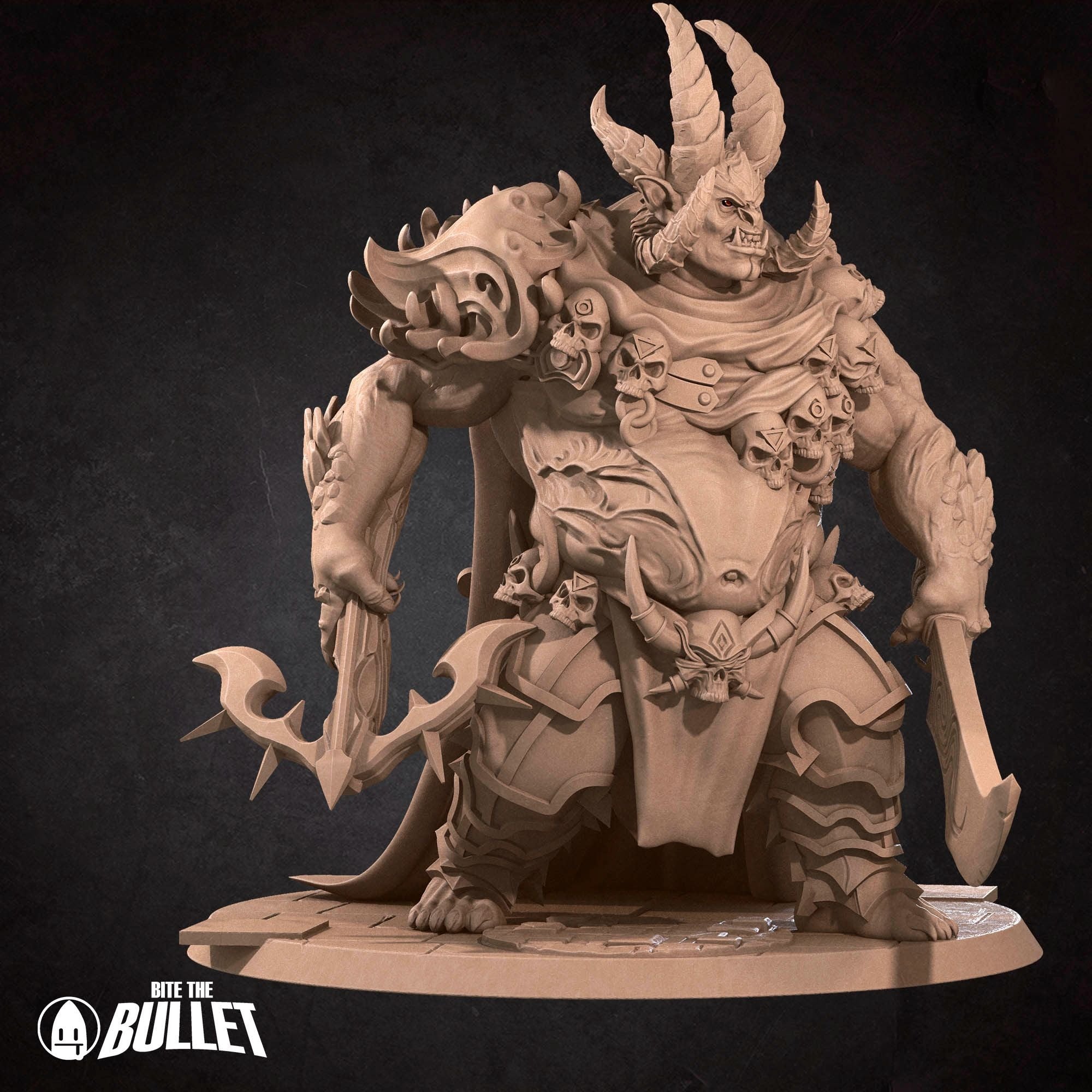 Orthon - Iconic Monsters - 3d Printed Miniature sculpted by Bite the Bullet