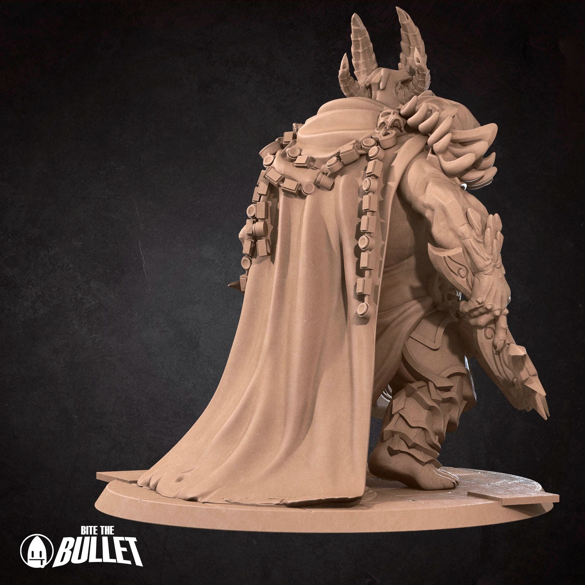 Orthon - Iconic Monsters - 3d Printed Miniature sculpted by Bite the Bullet