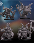 Gloomshard Circle - 3d Printed Miniature by DiceHeads
