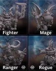 Gloomshard Circle - 3d Printed Miniature by DiceHeads