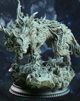 Faenror the Fey Touched, Direwolf of the Fey - 3d Printed Miniature Sculpted by DM Stash
