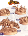 Grover (Grove Guardian) - Fantastic Creatures - 3d Printed Miniature Sculpted by Cast N Play