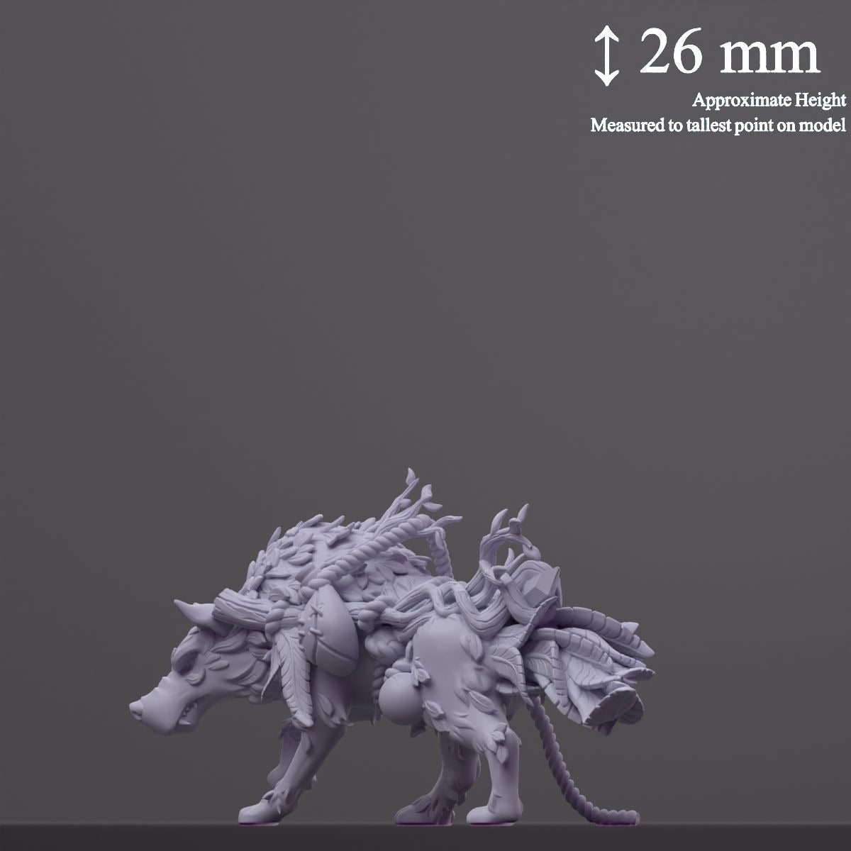 Grover (Grove Guardian) - Fantastic Creatures - 3d Printed Miniature Sculpted by Cast N Play