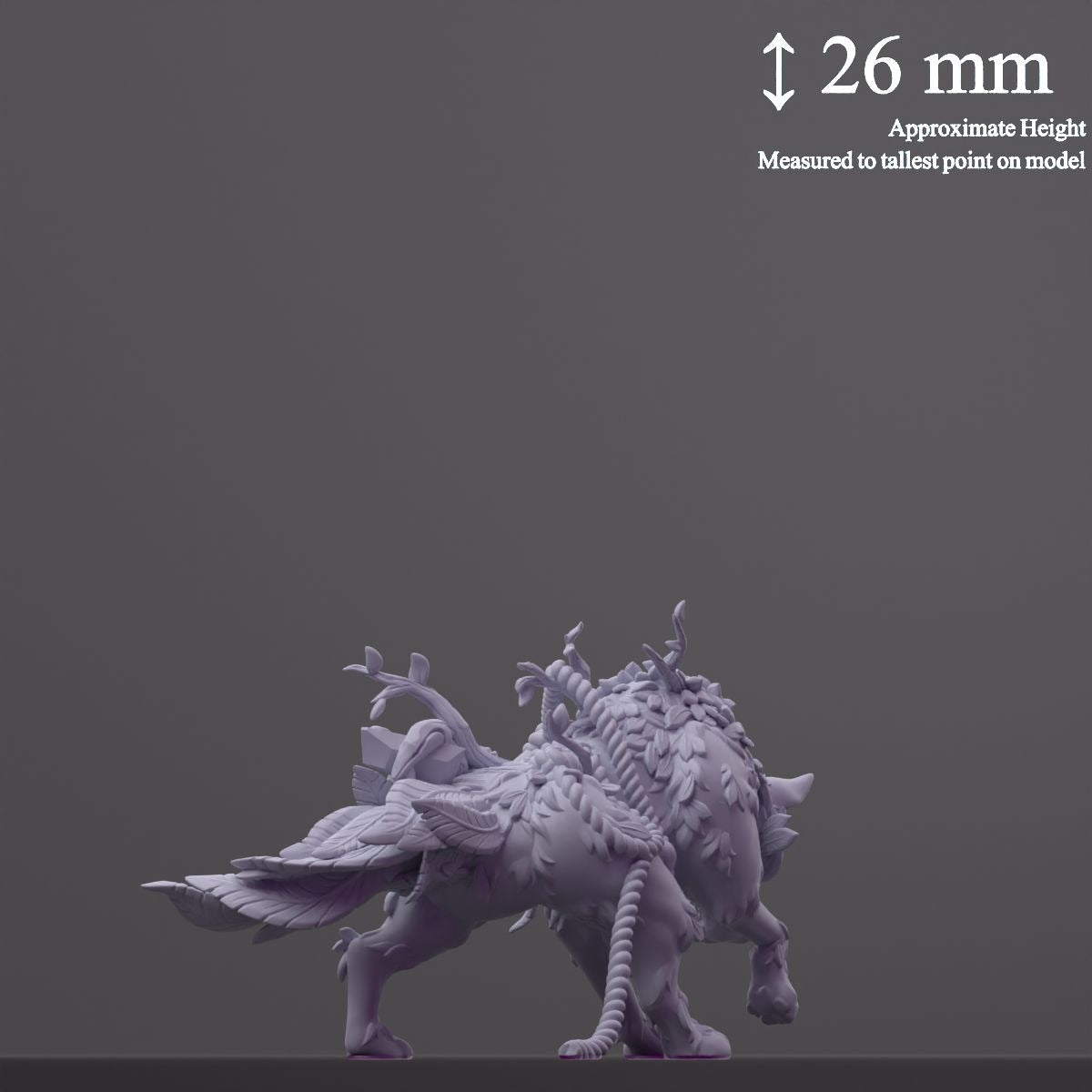 Grover (Grove Guardian) - Fantastic Creatures - 3d Printed Miniature Sculpted by Cast N Play