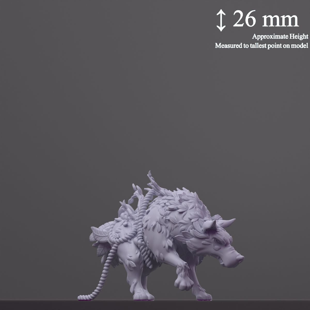 Grover (Grove Guardian) - Fantastic Creatures - 3d Printed Miniature Sculpted by Cast N Play