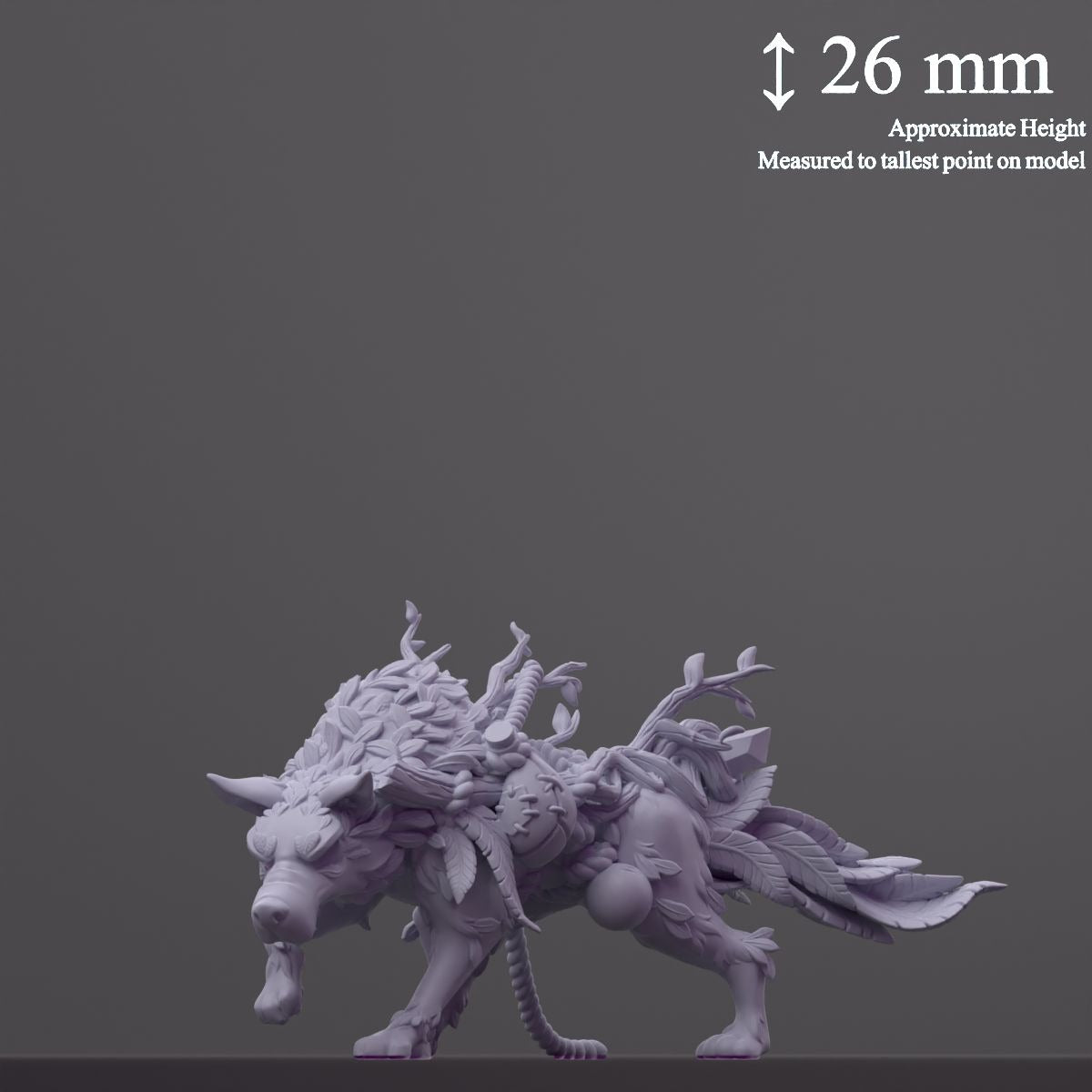 Grover (Grove Guardian) - Fantastic Creatures - 3d Printed Miniature Sculpted by Cast N Play