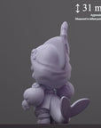The Oracle - Curious Critters of Whimsy Isle - 3d Printed Miniature Sculpted by Velrock Art Miniatures