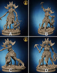 Shadow Weaver - Army of Darkness: Dark Elves - 3d Printed Miniature Sculpted by Monolith Arts