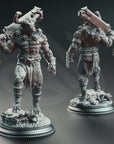 Minotaurs of the Labyrinth's Depths - 3d Printed Miniature Sculpted by DM Stash