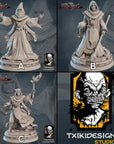 Cultists - 3d Printed Miniature Sculpted by Txiki Design Studio