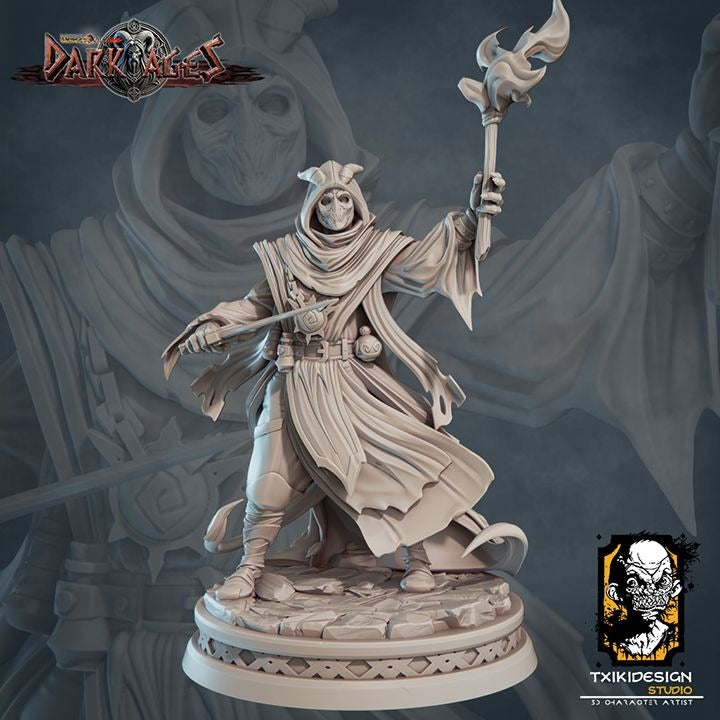 Cultists - 3d Printed Miniature Sculpted by Txiki Design Studio