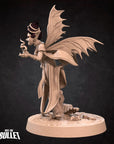Pixie Warlock - Pixies - 3d Printed Miniature sculpted by Bite the Bullet