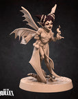 Pixie Warlock - Pixies - 3d Printed Miniature sculpted by Bite the Bullet