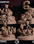 Cloudhoppers -  3d Printed Miniature Sculpted by Sordane Publishing