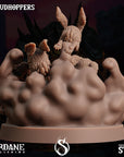 Cloudhoppers -  3d Printed Miniature Sculpted by Sordane Publishing