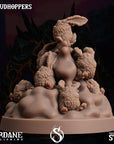 Cloudhoppers -  3d Printed Miniature Sculpted by Sordane Publishing