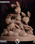 Cloudhoppers -  3d Printed Miniature Sculpted by Sordane Publishing