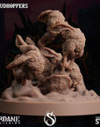 Cloudhoppers -  3d Printed Miniature Sculpted by Sordane Publishing