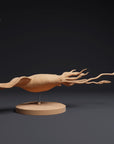 Colossal Squid - 3d Printed 1:100 Scale Miniature Sculpted by Animal Den