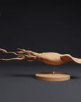 Colossal Squid - 3d Printed 1:100 Scale Miniature Sculpted by Animal Den