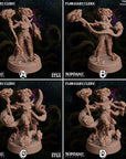 Florasarii (Flowerfolk) Cleric - 3d Printed Miniature Sculpted by Sordane Publishing