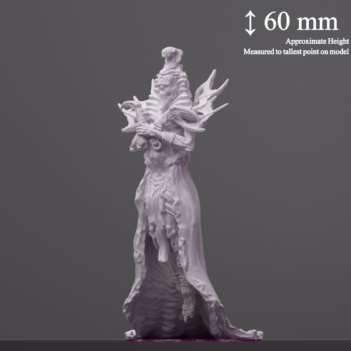 Black Pharo - The Wondering Desert - 3d Printed Miniature Sculpted by Printed Obsession