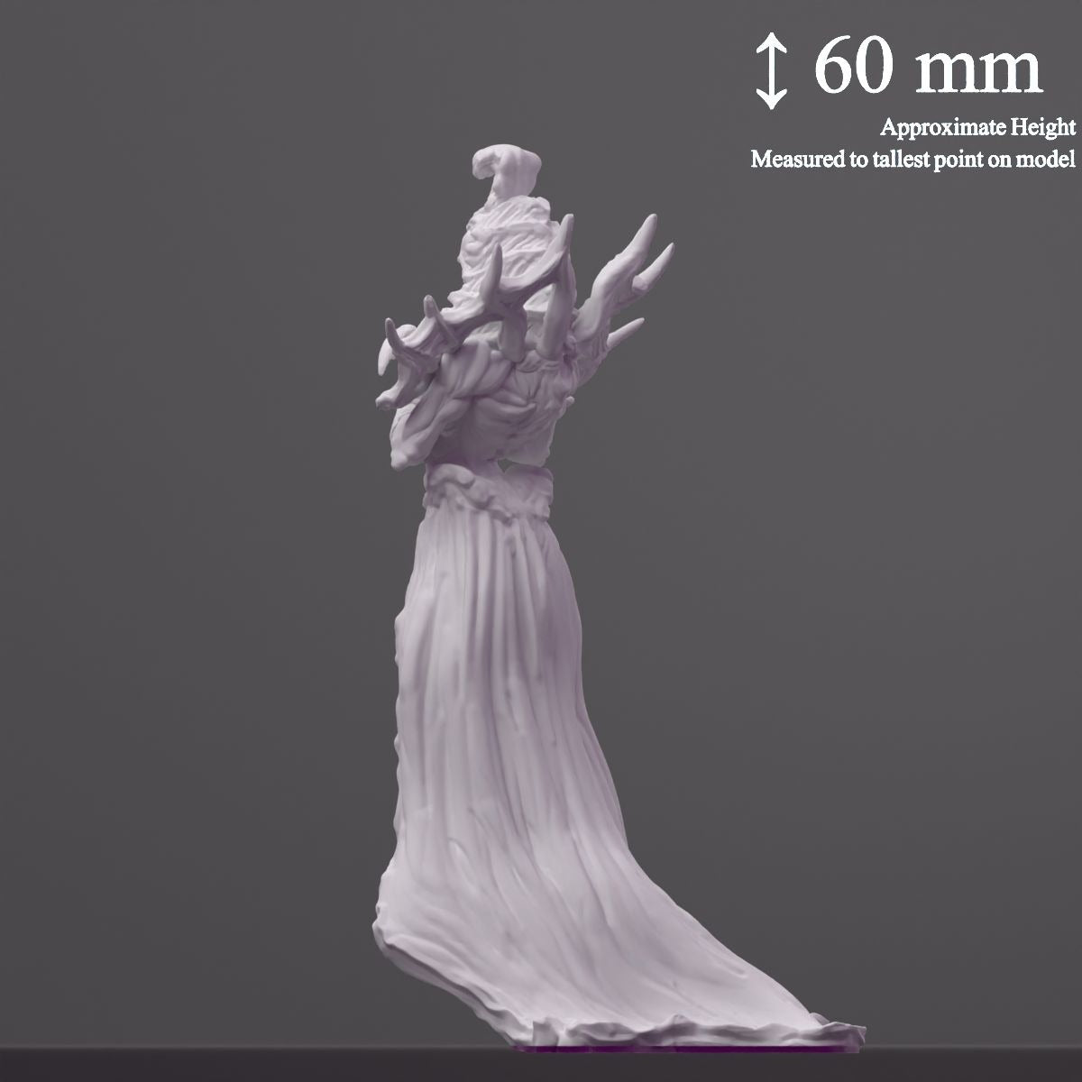 Black Pharo - The Wondering Desert - 3d Printed Miniature Sculpted by Printed Obsession