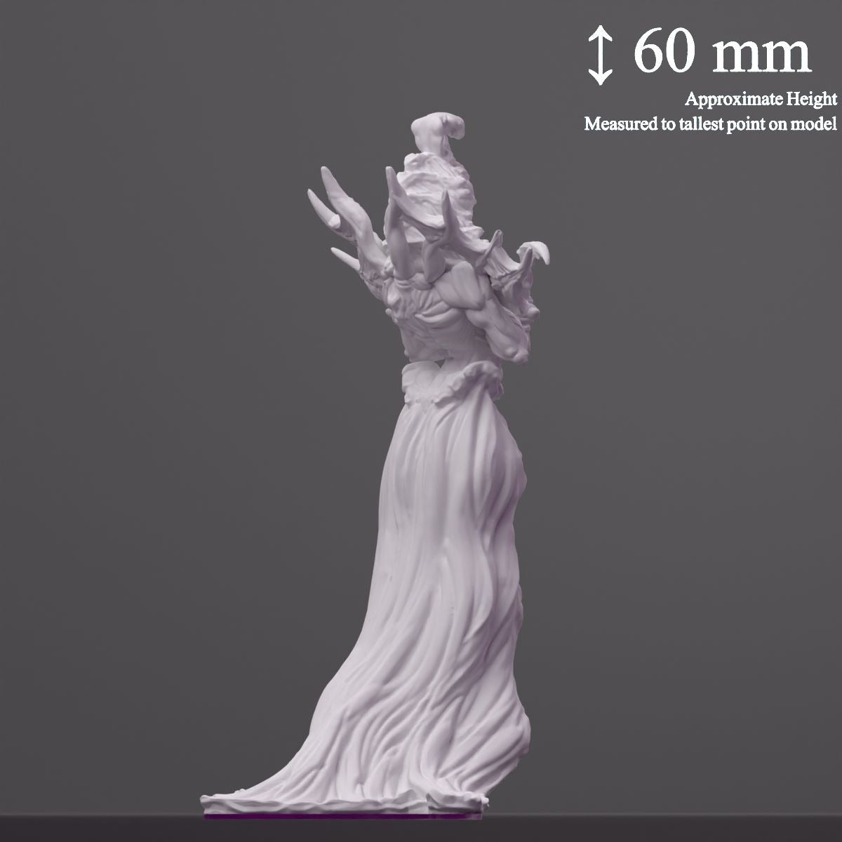 Black Pharo - The Wondering Desert - 3d Printed Miniature Sculpted by Printed Obsession