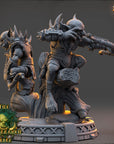 Brothers Mizzik and Hazza Skulker - The Bonebranch Tribe (Goblins) - 3d Printed Miniature sculpted by Daybreak Miniatures