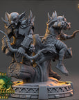 Brothers Mizzik and Hazza Skulker - The Bonebranch Tribe (Goblins) - 3d Printed Miniature sculpted by Daybreak Miniatures
