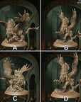 Gryphon - Army of Chaos Dwarfs- 3d Printed Miniature Sculpted by Monolith Arts