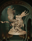 Gryphon - Army of Chaos Dwarfs- 3d Printed Miniature Sculpted by Monolith Arts