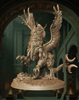 Gryphon - Army of Chaos Dwarfs- 3d Printed Miniature Sculpted by Monolith Arts