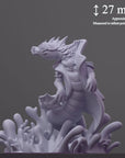 Eelho (Eel Hound) - Fantastic Creatures - 3d Printed Miniature Sculpted by Cast N Play