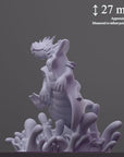Eelho (Eel Hound) - Fantastic Creatures - 3d Printed Miniature Sculpted by Cast N Play